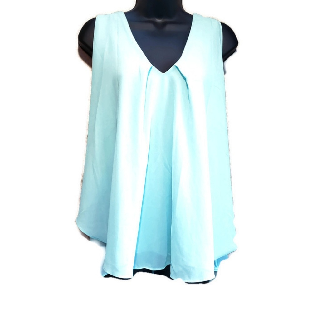 VENUS mint green tank top Size L